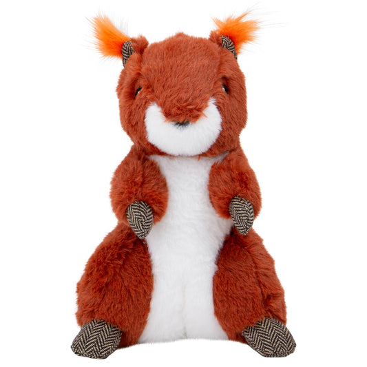 Heritage Samantha Squirrel Dog Toy with squeak & crinkle