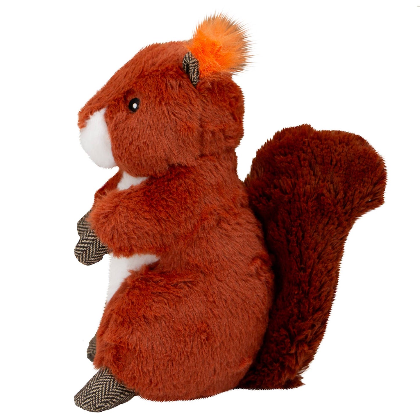 Heritage Samantha Squirrel Dog Toy with squeak &  crinkle