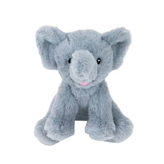 Small Bite Grey Elephant  Toy for Puppies & Smaller Dogs