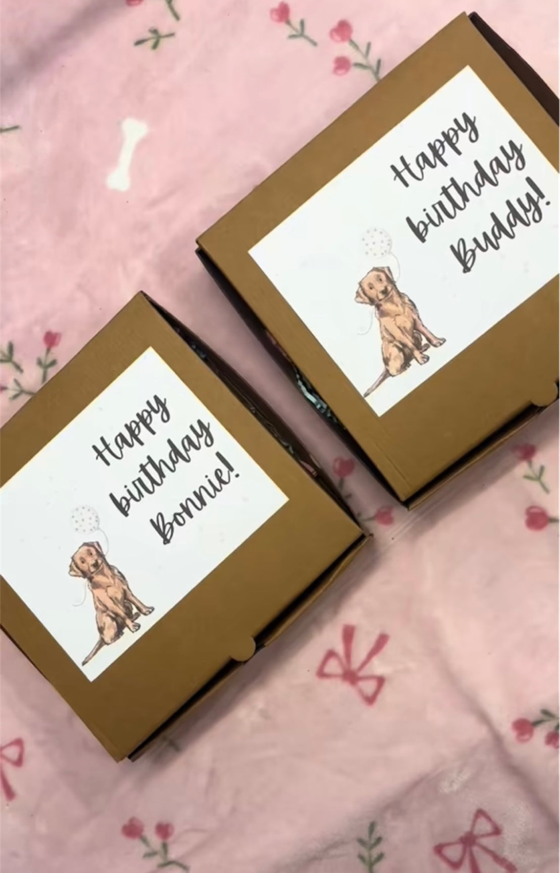 Personalised Birthday Label
