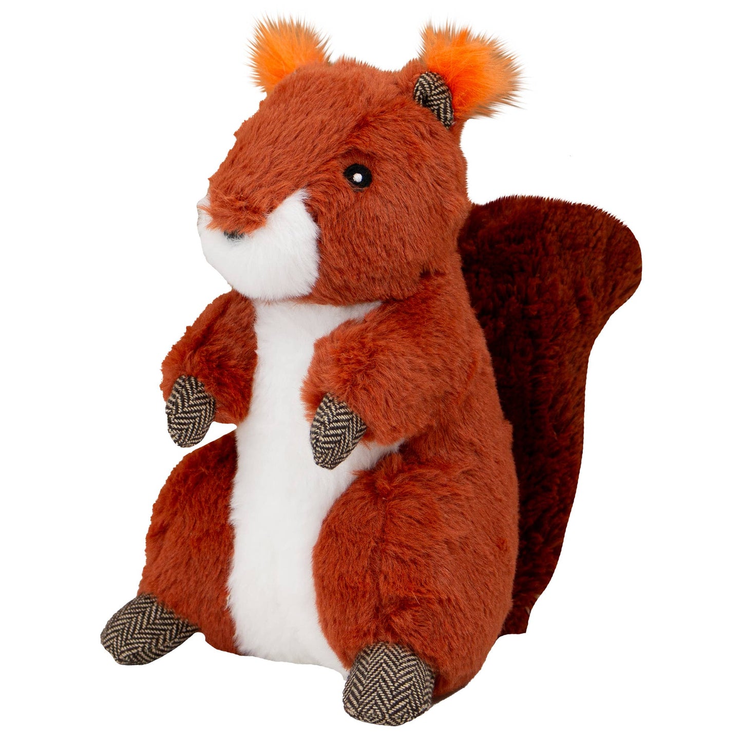 Heritage Samantha Squirrel Dog Toy with squeak &  crinkle