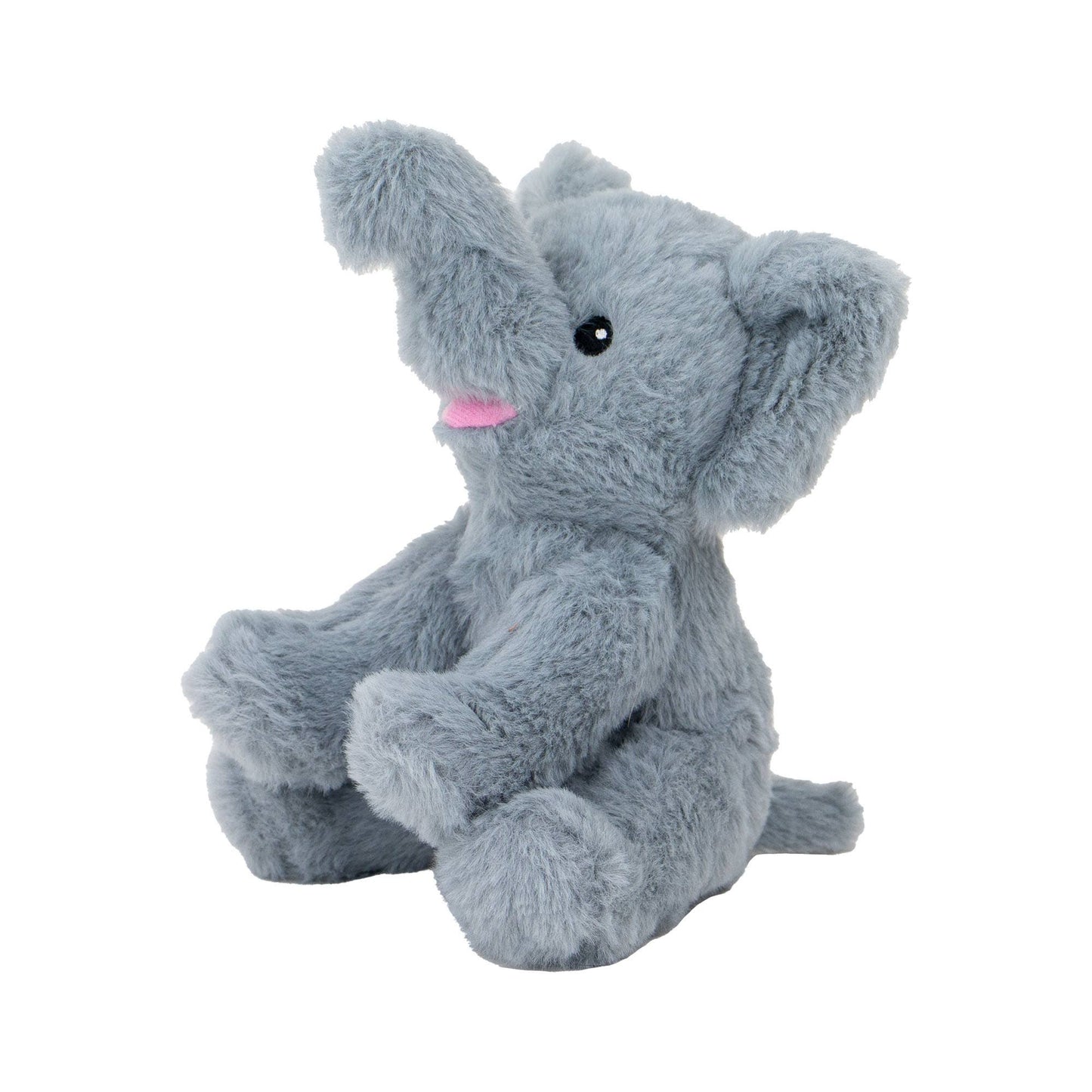 Small Bite Grey Elephant  Toy for Puppies & Smaller Dogs